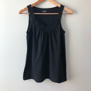 Express Top with Lace/Bead Detail Size XS